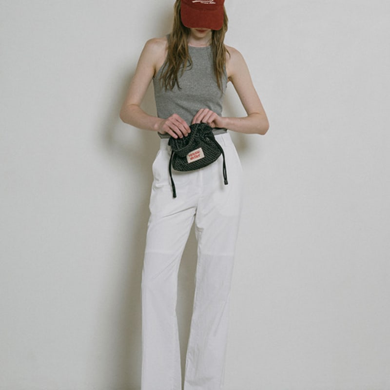 Vanone Atelier B3010 Darling Embroidered Ball Cap_Wine