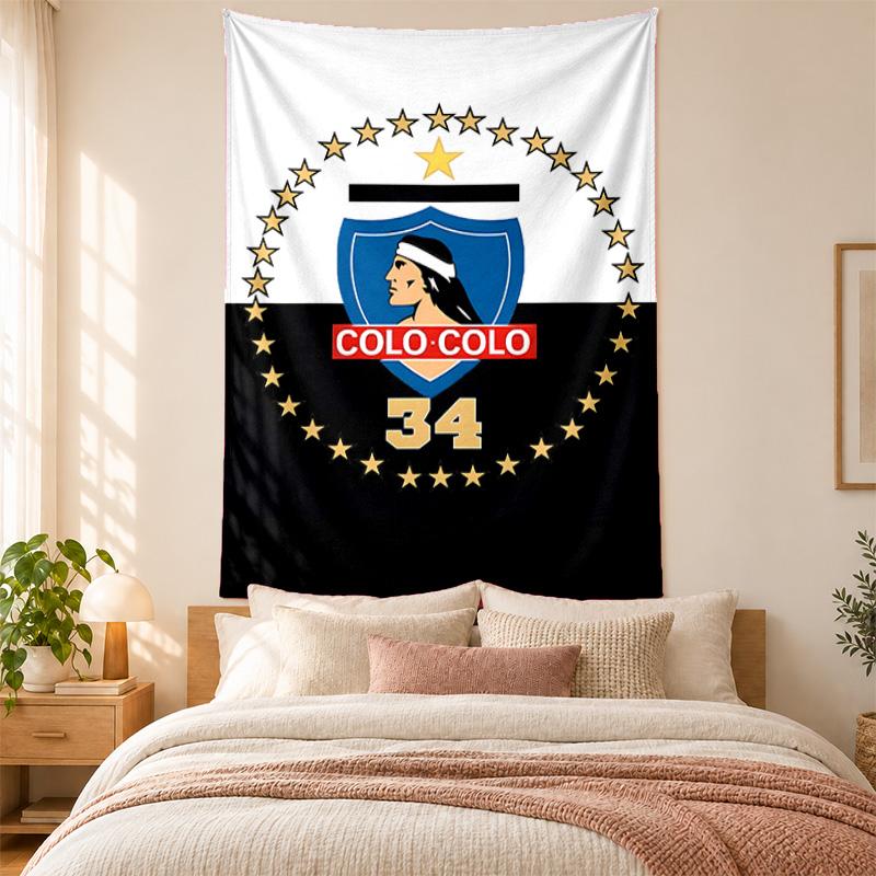 Collingwood Football Club Wandteppich hohe Qualität zur Dekoration von Wohnzimmer Schlafzimmer Studentenwohnheim Wänden ideal als Schlafzimmer Wandkunst oder Weihnachtsgeschenk