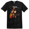 Alanis Morissette Akustikgitarre Sänger T-Shirt Rockmusik Konzert Grafik-T-Shirt