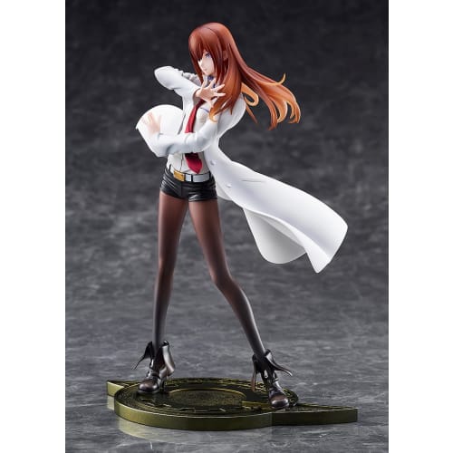 STEINS GATE Makise Kurisu [White Coat Style] 1/7 Scale Plastic Finished Product, Partially Made of ABS