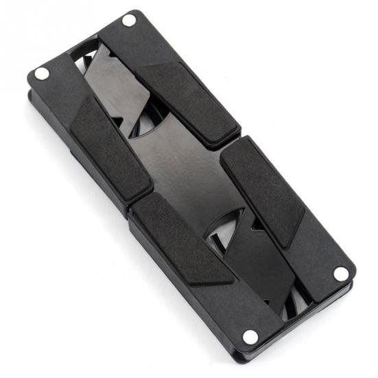 Foldable Anti-slip Laptop Holder Heat Dissipation Cooling Fan Cooler Bracket Pad