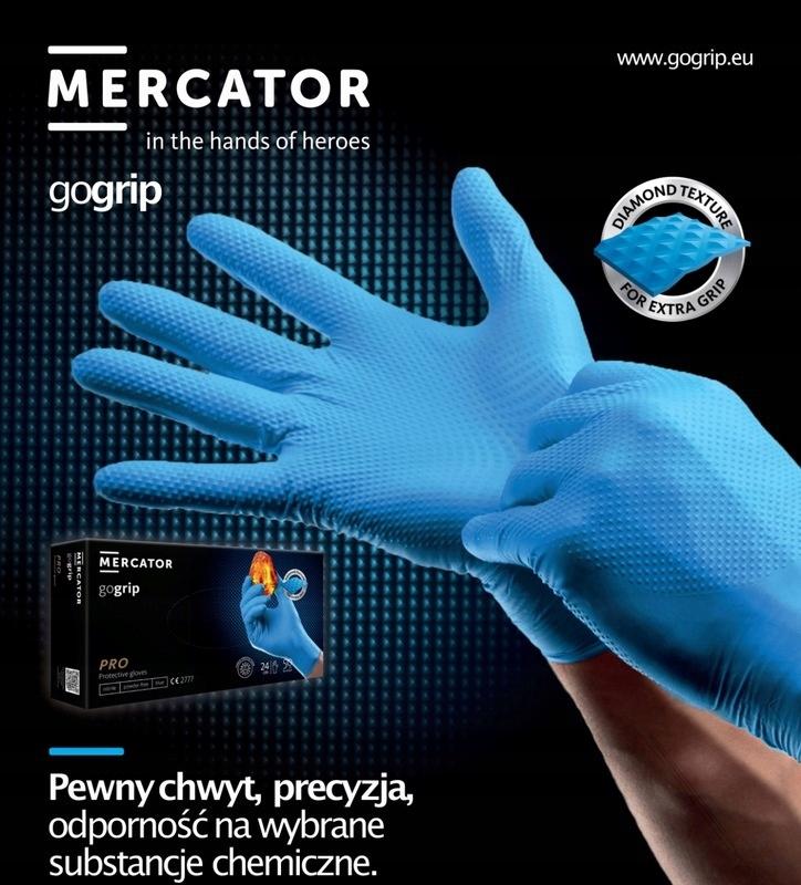 Nitrile Gloves 50 Pcs 10- Gogrip Blue