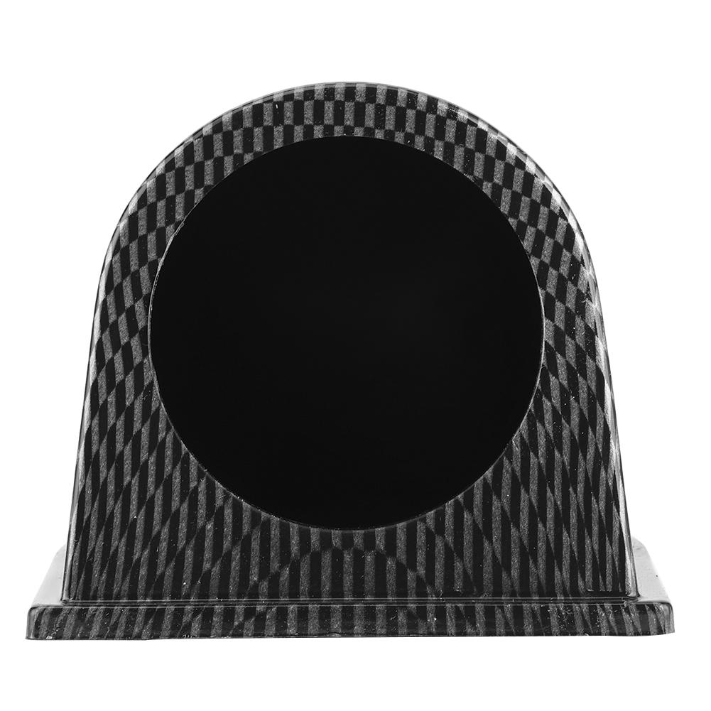 52mm 2in Carbon Fiber Style Single Hole Dash Gauge Pod Meter Mount Holder Cup Car Refitting