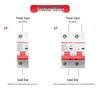 Delixi DZ47 Household Air Circuit Breaker, 125A Single-phase, 100A Three-phase, 1P/2P/3P/4P