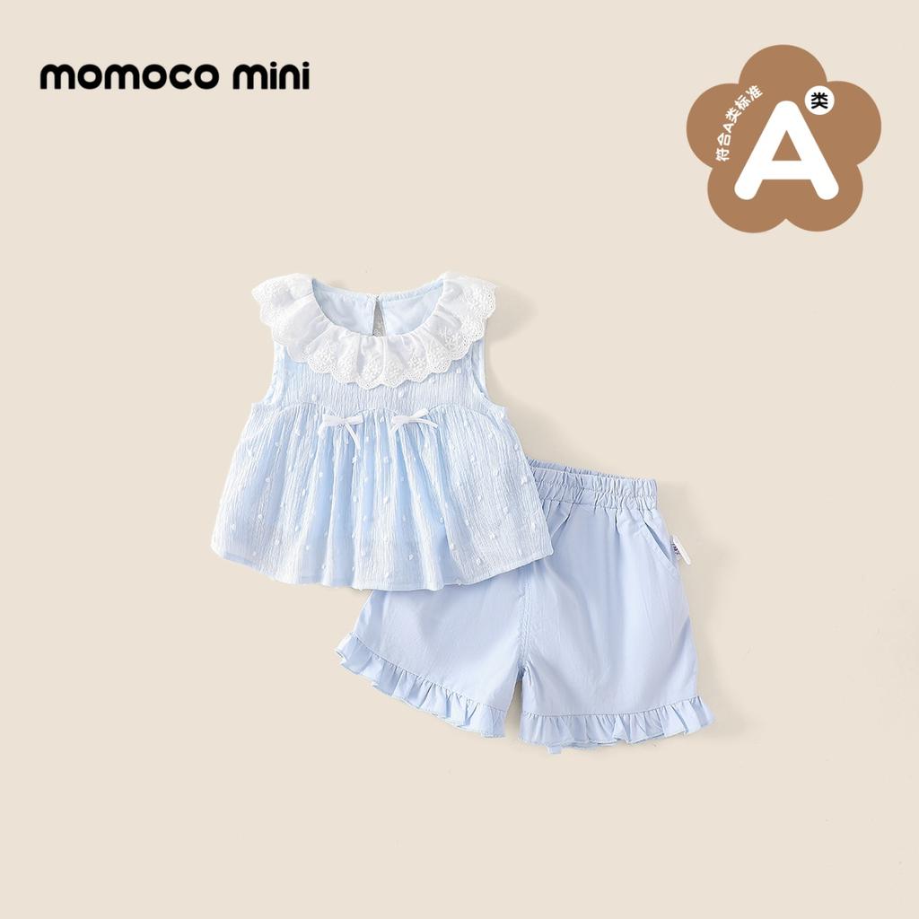 Mamimaka Girls' Leisure Set Summer New Product Comfortable Korean Set