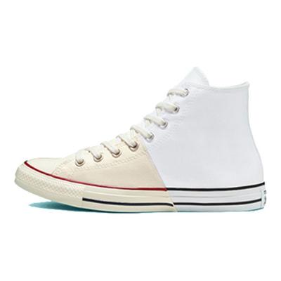 Chuck Taylor All Star Wygodne Lekkie Wysokie Trampki Płócienne Unisex Trampki Białe Żółte 167963C