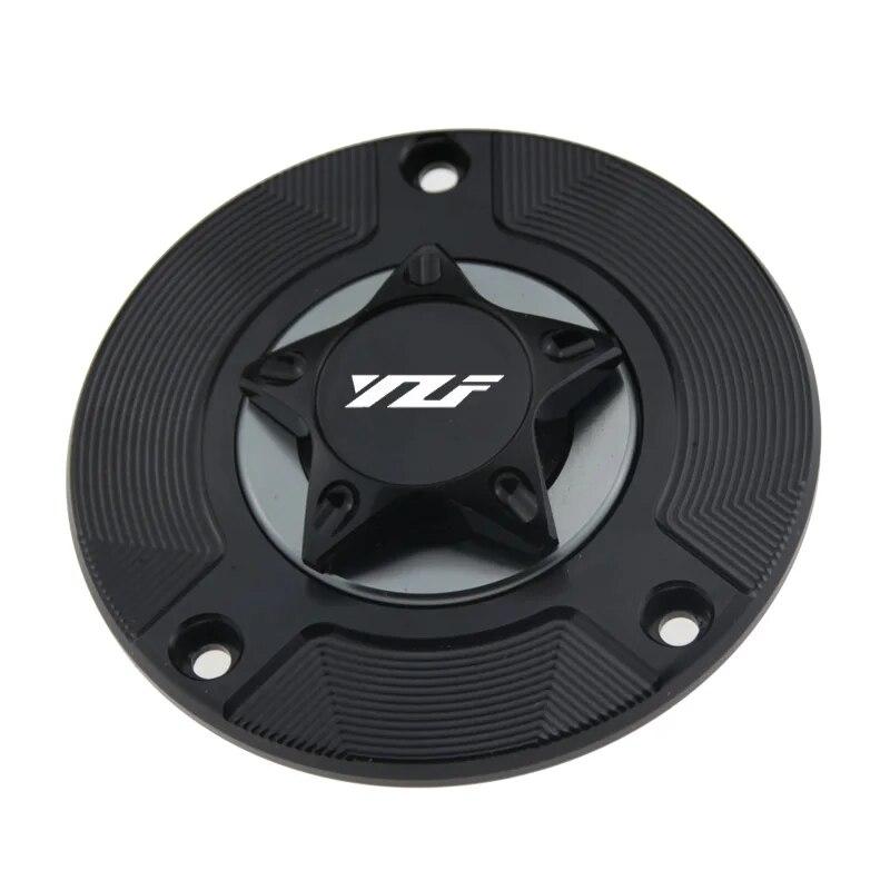 For Yamaha YZF R1 R25 R3 R125 R6 R15 Aluminum CNC Motorcycles Fuel Tank Cap Gas Cap Cover Keyless
