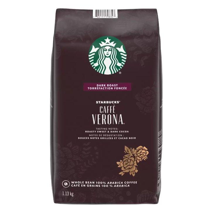 Starbucks Cafe Verona Coffee Dark Roast 1.13kg