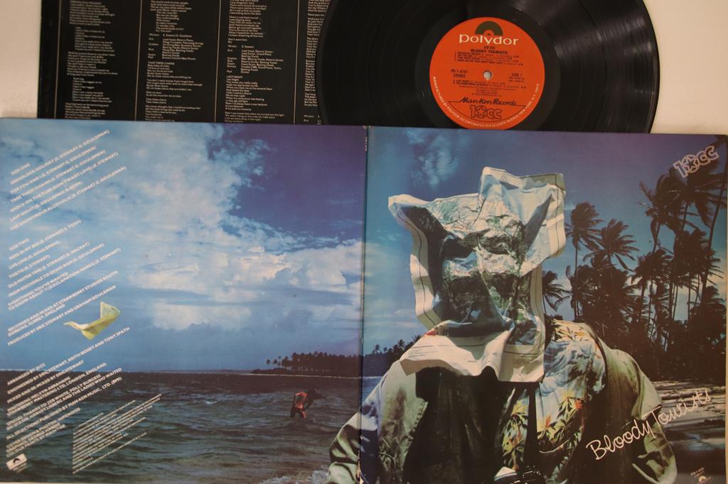 LP Record 10CC - Bloody Tourists PD16161 POLYDOR 1978 US Rock Used