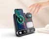 3 in 1 Wireless Charging Station with Alarm Clock & Temperature Display