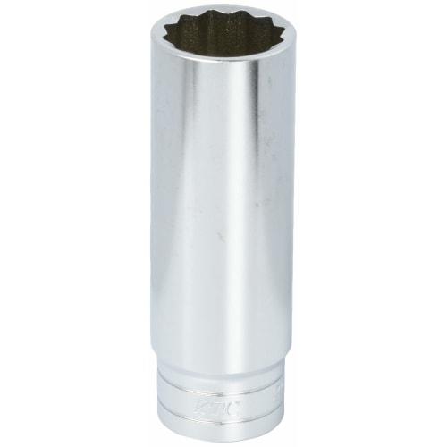 Kyoto Tool (KTC) 12.7mm (1/2 Inch) Deep Socket (Duodecagonal) 25mm B4L25W