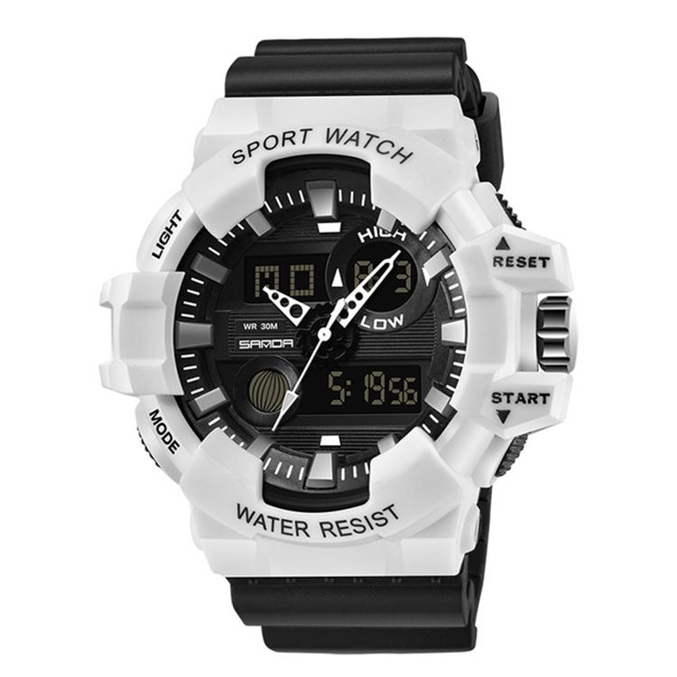 Mens Watch Sanda 780 Sports  Fashion Led Digital Fashion Quartz Watch Men Waterproof G Style Watches Relogio Clock