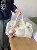 Korean Ins New Embroidered Travel Bag Large-capacity Duffel Bag Light Storage Portable Messenger Mommy Bag