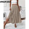 IHUASU Dámská módní ležérní letní jarní sukně