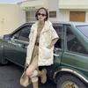 Nova versão europeia de colete acolchoado com capuz para outono e inverno, jaqueta colete curta fashion versátil