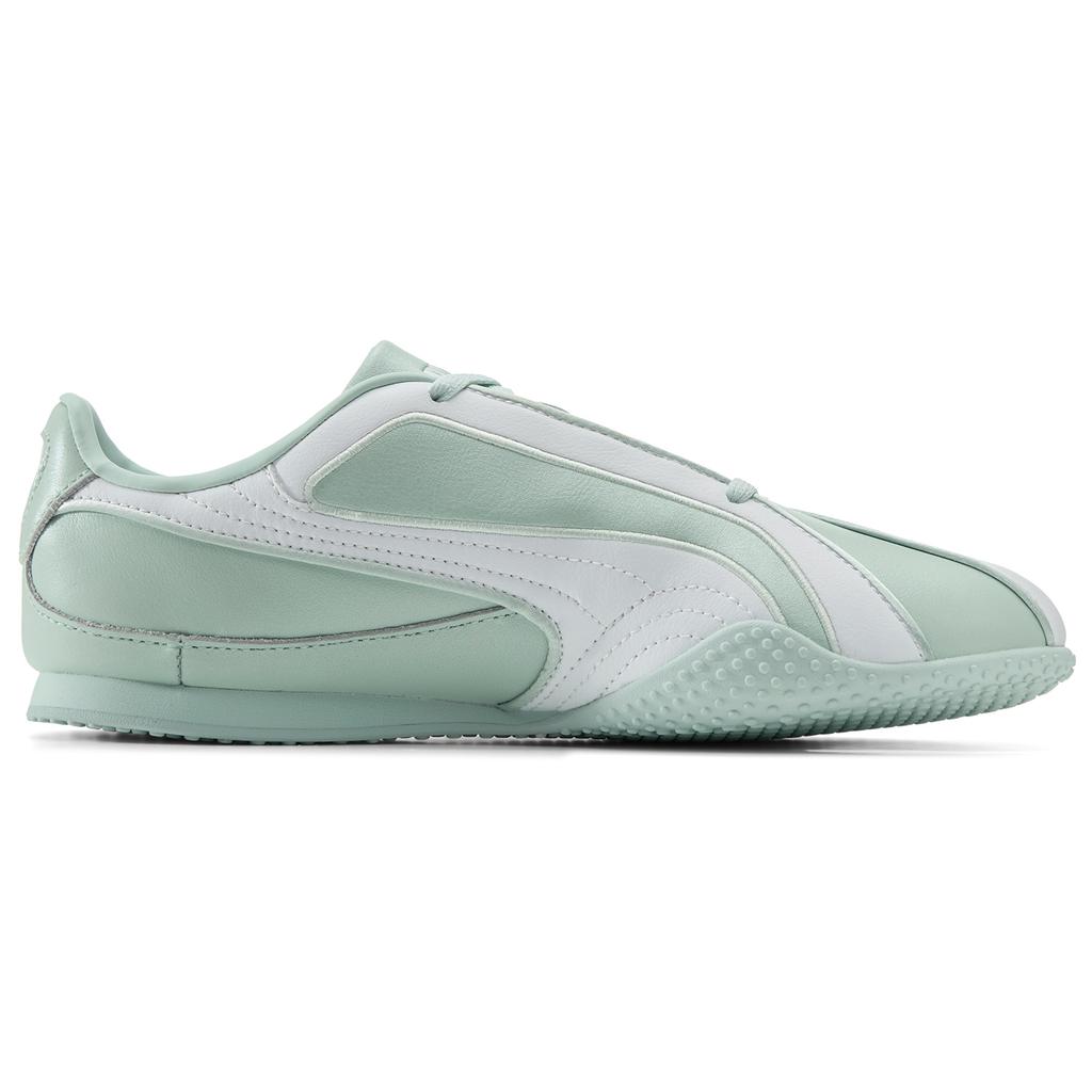 Puma Bella V2 Leather Peaceful Blue Unisex Sneakers Green White 404043-04