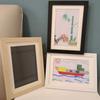 Wood Picture Frame Decorative Elastic Band Rectangular Wall-mounted Replacement Home Salon Gallery Artwork Frames