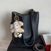 Bucket Bag New Retro Soft Surface Small Bag Shoulder Underarm Bag Commuter Messenger Bag Fashionable and Simple 2025 Popular