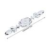 10pcs Zinc Alloy Cabinet Handle Back Plate Retro Style Copper&silver Cabinet Knob Back Plate Single Hole Backplate