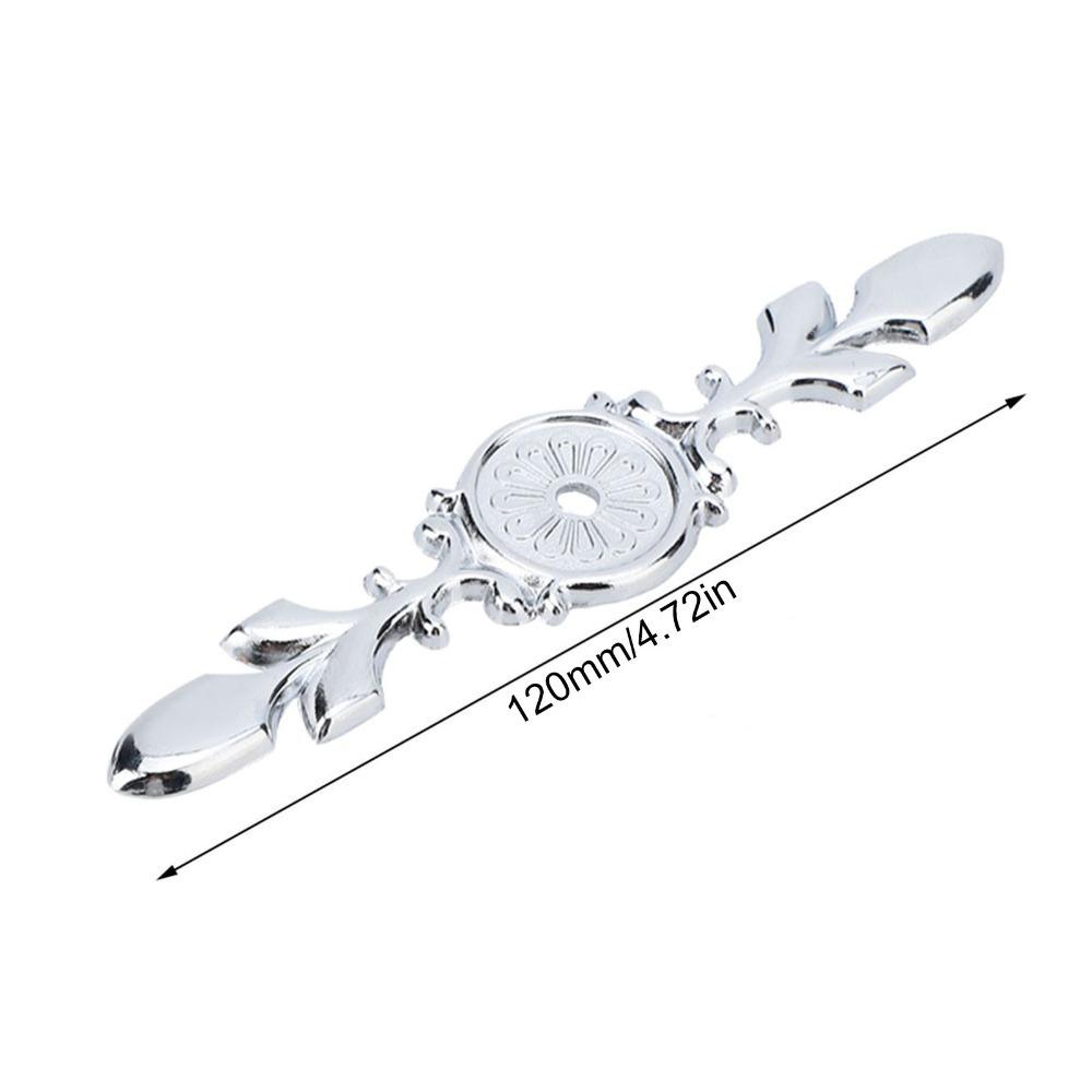 10pcs Zinc Alloy Cabinet Handle Back Plate Retro Style Copper&silver Cabinet Knob Back Plate Single Hole Backplate