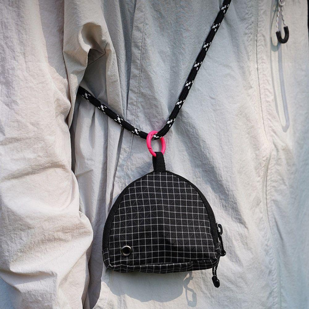 16 Clips Camping Clothesline Adjust At Will with Storage Pouch Reflective Clothesline High Toughness High Load-bearing Capacity