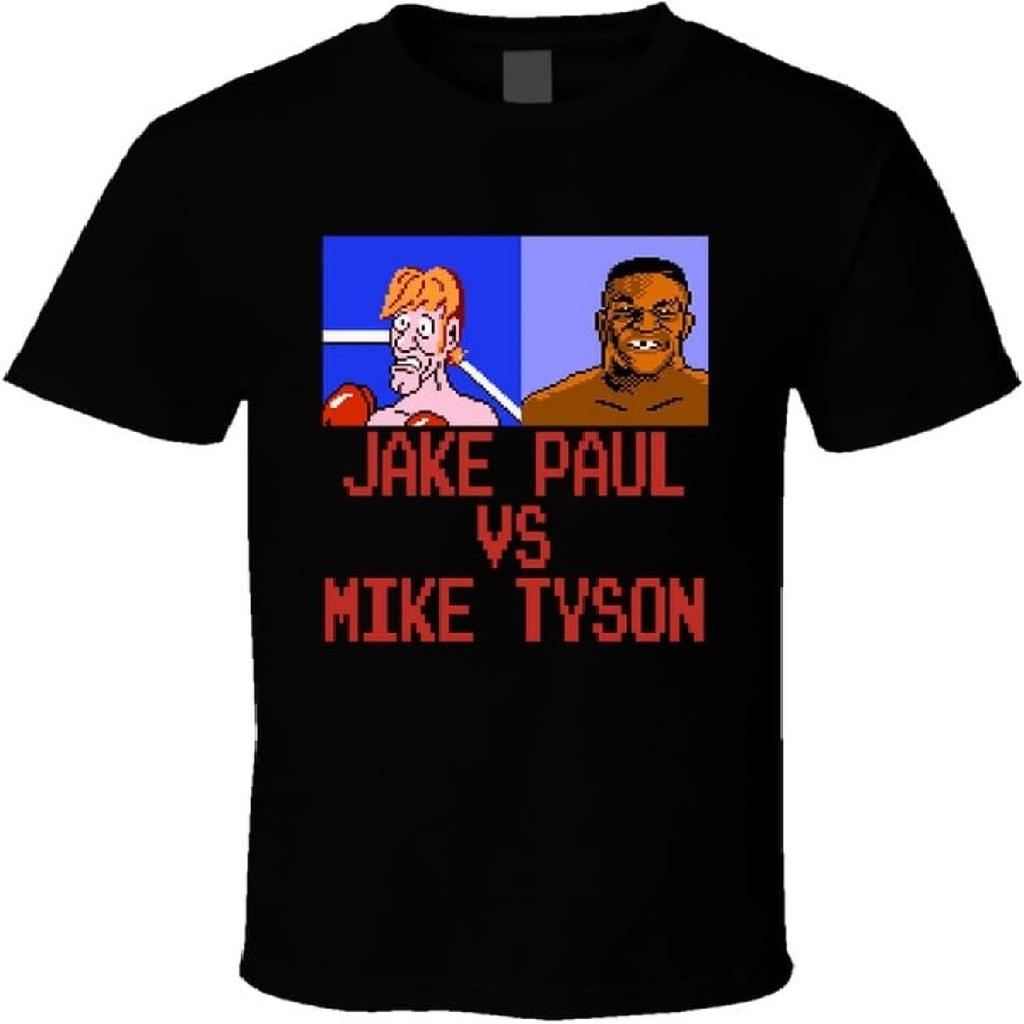 Jake Paul gegen Mike Tyson Punch Out Spiel T-Shirt