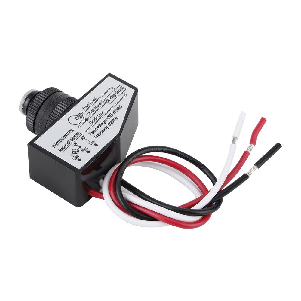 

High Power Photoelectric Switch Light Control Switch for Garden 120-277VAC 50/60Hz