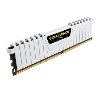 CORSAIR VENGEANCE LPX DDR4 Memory 32GB (16GB X 2) 3200MHz, Intel XMP Compatible, CL16, for Desktop PCs, White CMK32GX4M2E3200C16W