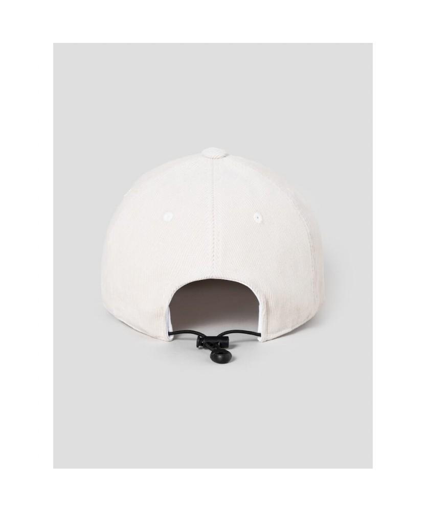 8SECONDS Corduroy Soft Brim Ball Cap Ivory