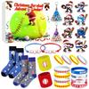 23d Christmas Advent Calendar, Baseball Toys For Kids And Teens, Surprise Gift Boxes For Boys, Girls, And Teens, Baseball Accessories And Decorations