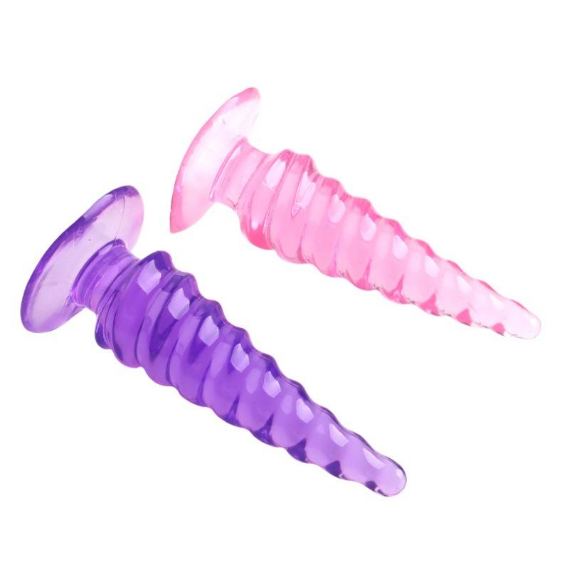Rotating Pagoda Anal Beads Plug – Suction Base Butt Toy for Men & Women, Couples Adult Sex Toys