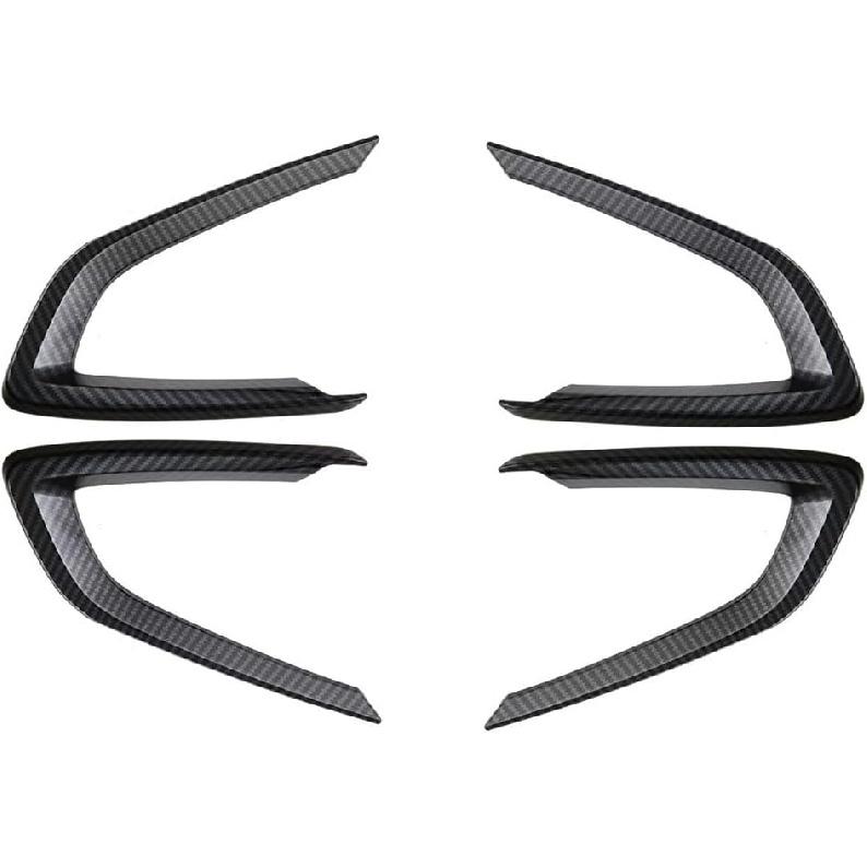 ABS Plastic Carbon Fiber Grain Interior Door Handle Cover Trims, Inner Door Handle Cover Trims 4 PCS, 2023 Compatible with BMW X1