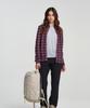 DEUTER Purple Brushed Check Shirt (Women'S)