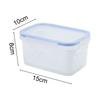 Multi Size Sealed For Kitchen Storage Containers with Drainable Design for Food