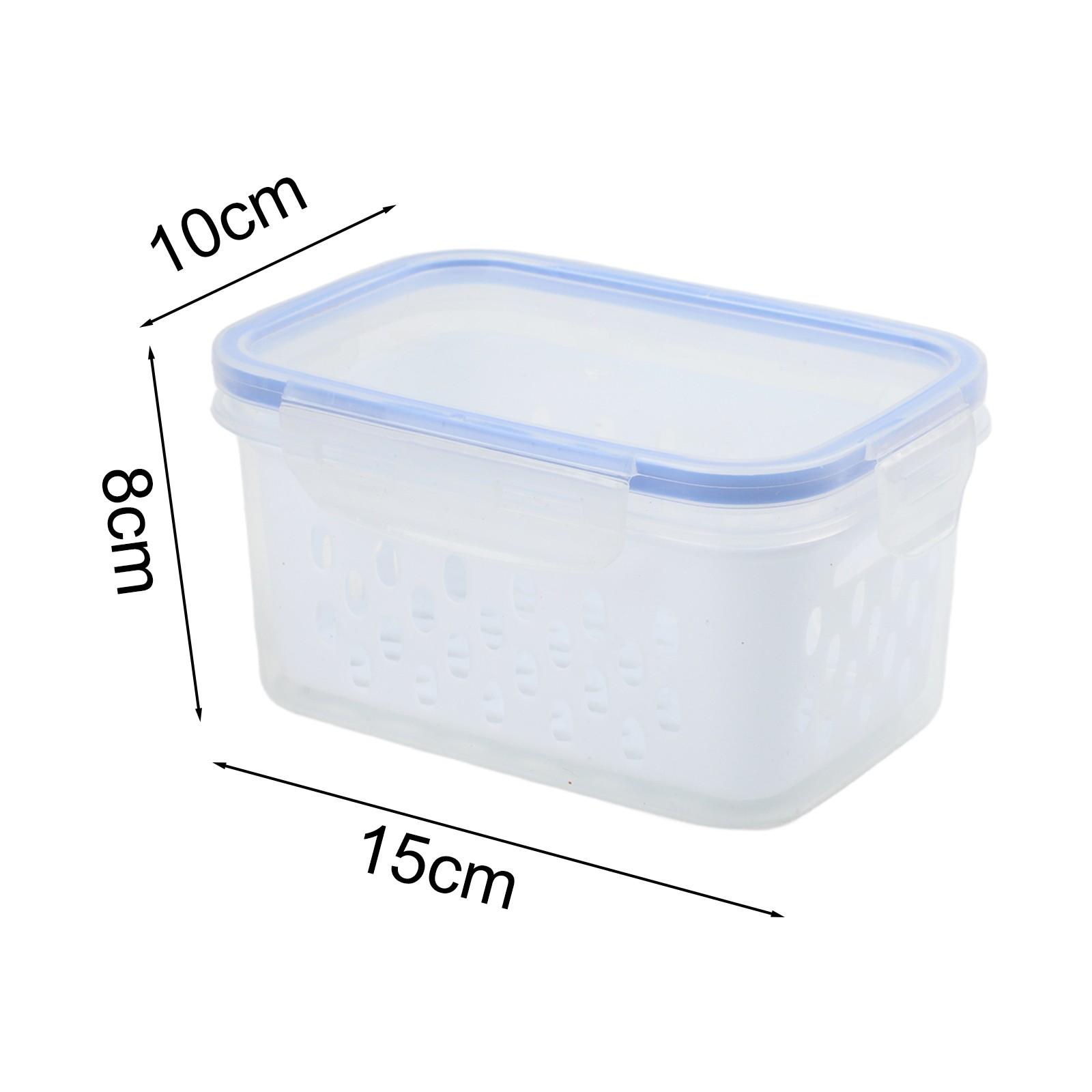 Drainable Kitchen Storage Multi-functional Storage Sealed Storage Containers S