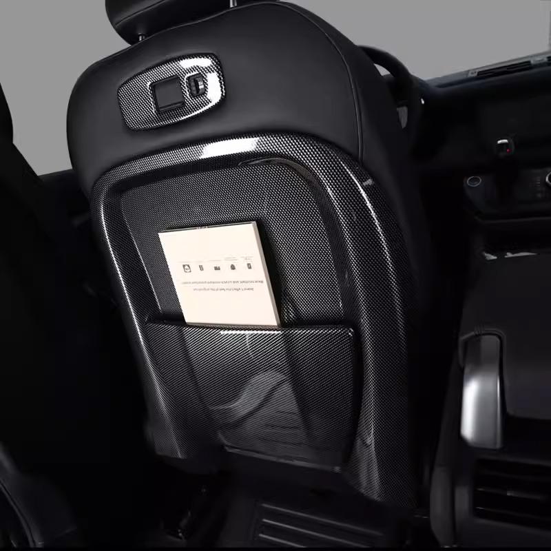 For Land Rover Defender 90 110 2020-2024Car Seat Back Protector Cover Anti-kick Anti-dirty Panel Decoration Stickers Accessories