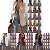 Stylish Women's Blazer Slim Fit Work Ol Jacket Long Sleeve Plus Size Coat For Office Wear