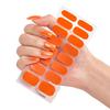 1 Set Gel Nail Strips Full Wrap Stickers Self Adhesive Art Decals Easy Removal Nail Stickers for Strengthening Nails