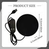 Candle Warm Men Women Portable Smart Heating Plate 5 Temp Settings Fast Heating Electric
