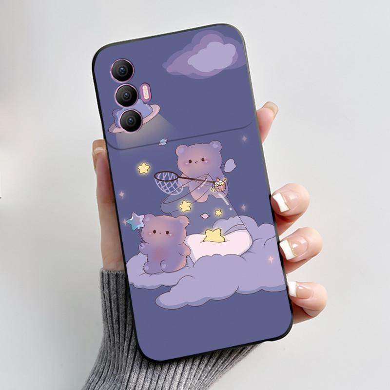 Cute Case For Tecno Spark 8 Pro Funda Capa Printing Shell Protective Cover Soft Silicone Cartoon Phone Casing Coque