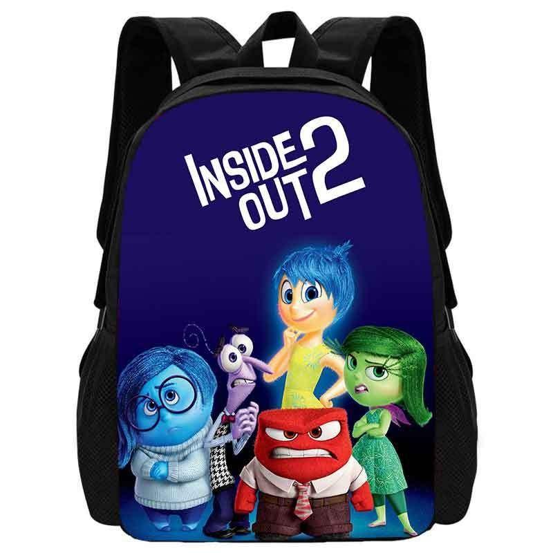 Adorable Cartoon Backpack For Kids Spacious Oxford Cloth School Bag For Grades 1-4