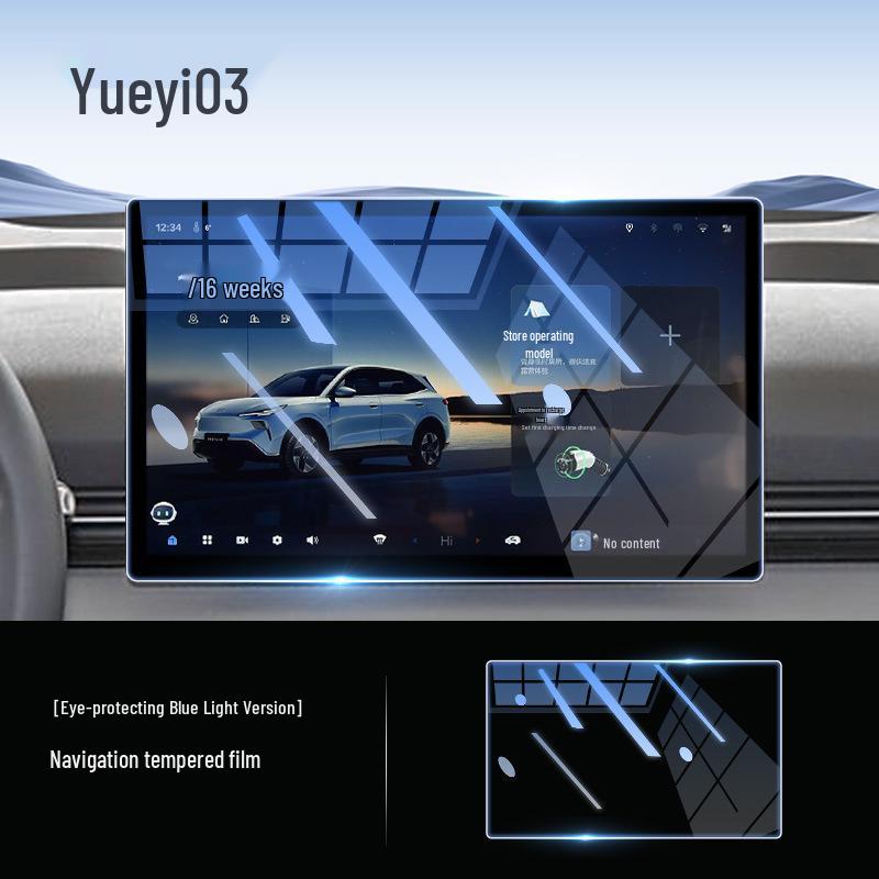 Besturn Yueyi 03 Nano-Displayschutz für Auto-Navigationsdisplay