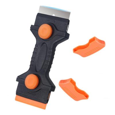 Paint Scraper For Glass Double Edge Cleaning Scraper Multi-Purpose Paint Stripping Tool Cleaning Scraper Tool For Window Sticker