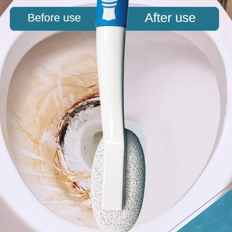 Pumice Stone Toilet Brush Creative Bathroom Cleaning Tools Home Sink Toilet Long Handle Cleaning Toilet Brush Wc Accessories