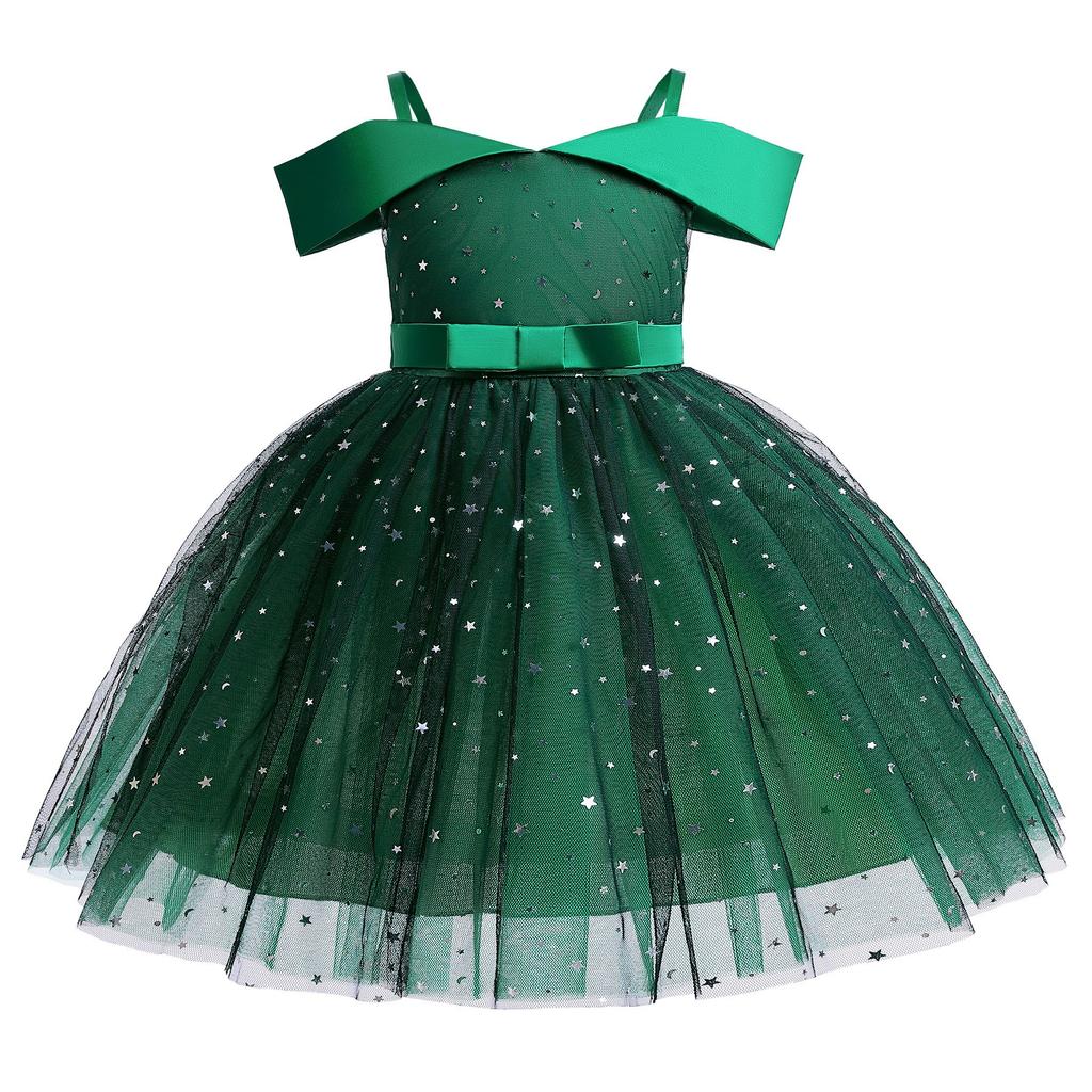 Baby Girl Frozen Elsa Princess 100% Polyester 3-8Y Dress