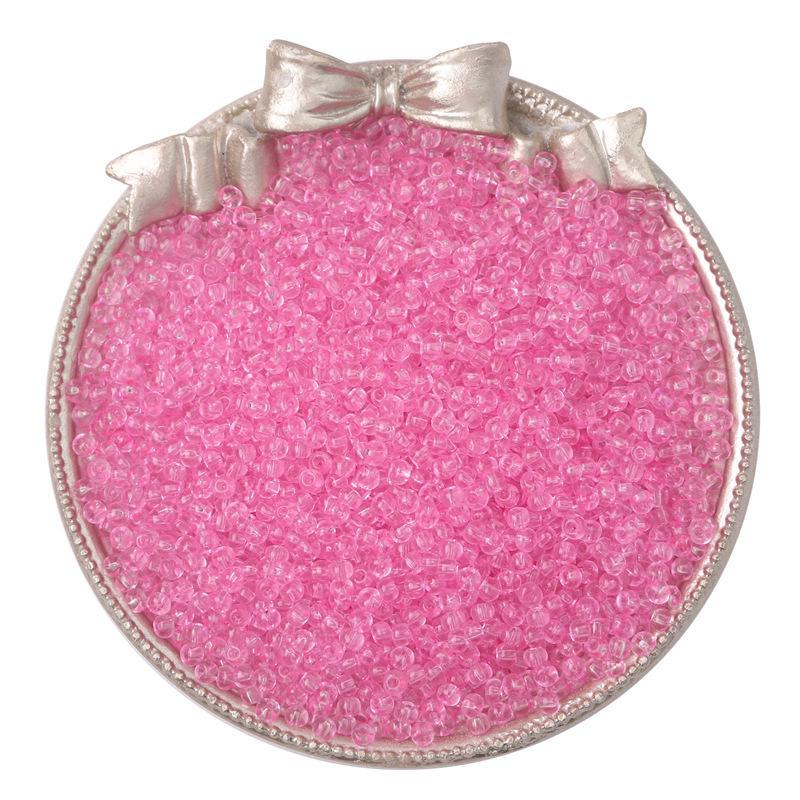 Materiale per braccialetti con collana di perline fai da te: Perline di riso in vetro super trasparente da 2/3/4 mm per orecchini e accessori