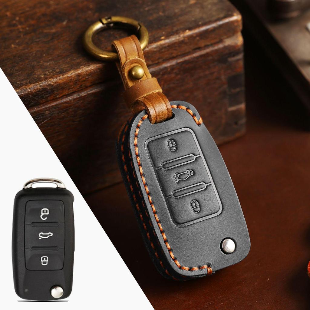 Popular Volkswagen Magotan Lavida High-End Folding Car Key Cover