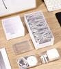 Rectangular Plastic Storage Box for Home and Office Desk Organization 20cm x 10cm x 6cm Multipurpose Container