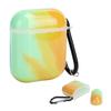 Farbverlauf Ohrhörerhülle Anti-Verlust Stoßfest Schutzhülle Schale für IOS Earbuds 2 1