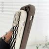 Personalized Grid Pattern Phone Case For IPhone 16 15 14 13 12 11 Pro Max 16pro 15pro 14pro Shockproof Soft Case